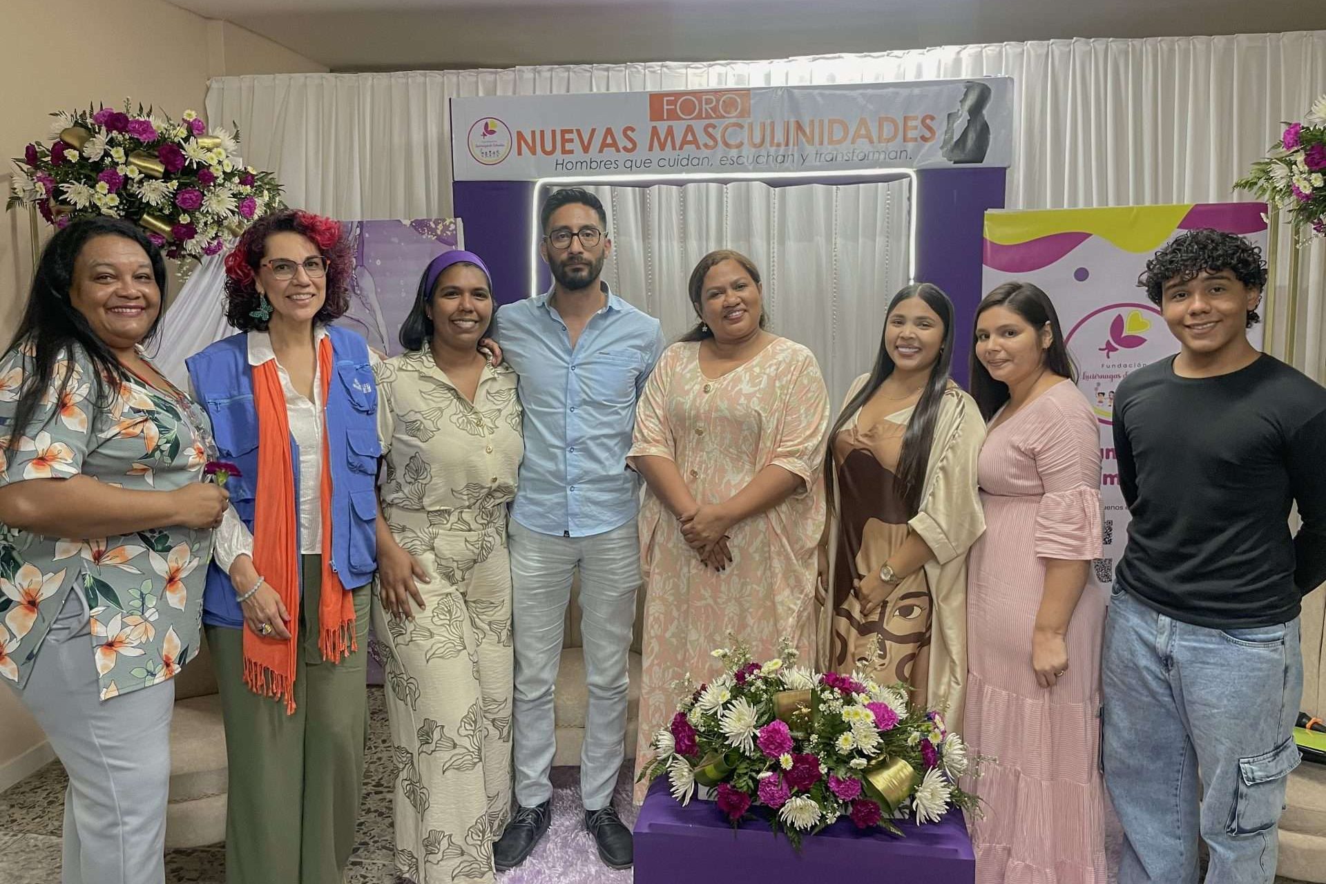 Foro nuevas masculinidades en La Guajira